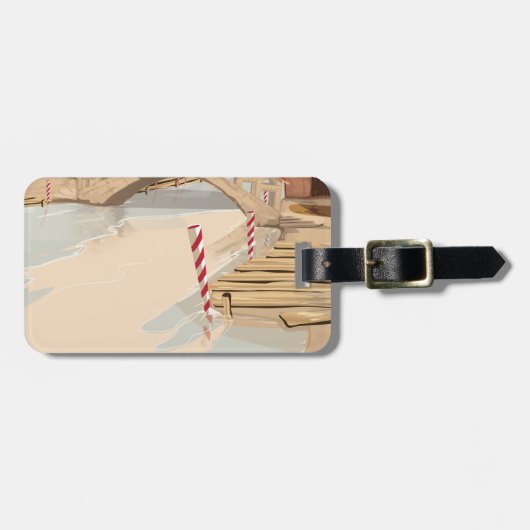 Venedig Gepäckanhänger (Vorderseite horizontal)