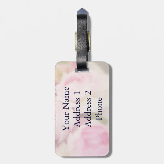 Venedig-Gepäckanhänger Gepäckanhänger (Rückseite vertikal)