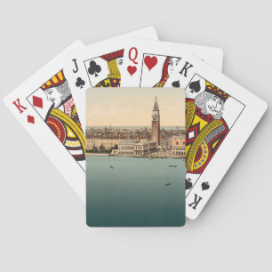Venedig Gesamtansicht, Venedig, Italien Spielkarten