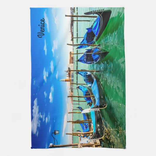 Venedig Geschirrtuch (Vertikal)