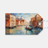 Venedig gestrichen, Italien Geschenkanhänger (Vorderseite (Horizontal))