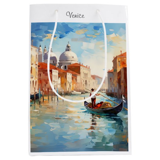 Venedig gestrichen, Italien Mittlere Geschenktüte (Vorderseite)