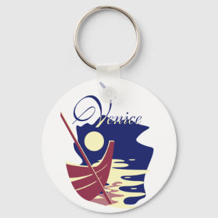 Venedig-Gondel Schlüsselanhänger