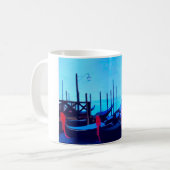 Venedig-Gondeln Kaffeetasse (Vorderseite Links)