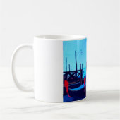 Venedig-Gondeln Kaffeetasse (Links)