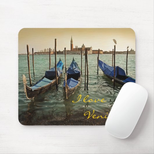 Venedig-Gondeln Mousepad (Mit Mouse)