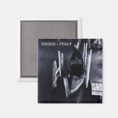 Venedig, Gondola - Italien (Kühlschrankmagnet) Magnet (Vorderseite/Rückseite)