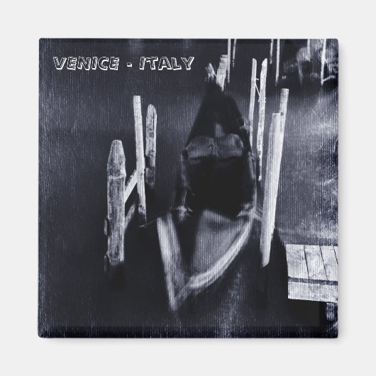 Venedig, Gondola - Italien (Kühlschrankmagnet) Magnet (Vorne)