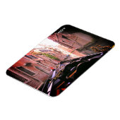 Venedig Gondola Ride auf dem Kanal Italien Magnet (Linke Seite)