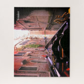 Venedig Gondola Ride auf dem Kanal Italien Puzzle (Vertikal)