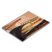 Venedig Grand Canal Boat Italien Illustration Notizblock (Linke Seite)