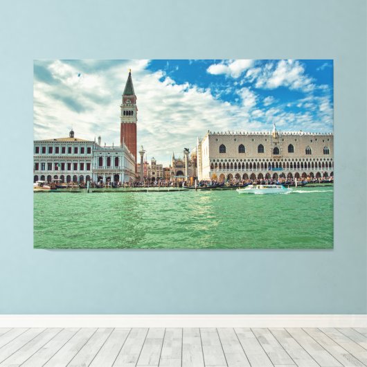 Venedig Grand Canal Doge Palast Piazza San Marco Leinwanddruck (Insitu (Holzboden))