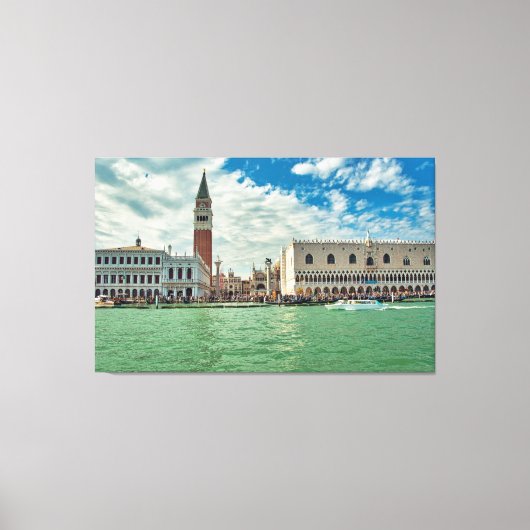 Venedig Grand Canal Doge Palast Piazza San Marco Leinwanddruck (Vorderseite)