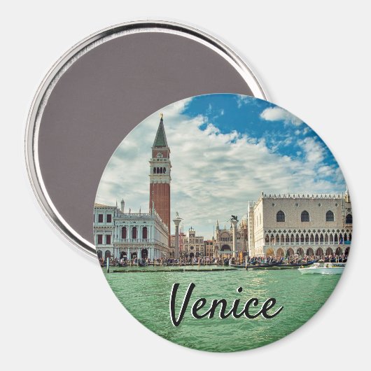 Venedig Grand Canal Doge Palast Piazza San Marco Magnet (Vorderseite/Rückseite)