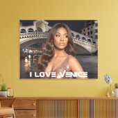 Venedig - ICH LIEBE VENEDIG Leinwanddruck (Insitu (Wohnzimmer))