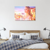 Venedig - ICH LIEBE VENEDIG - Leinwanddruck (Insitu (Schlafzimmer))