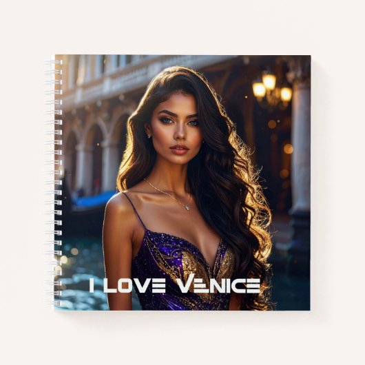 VENEDIG - ICH LIEBE VENEDIG NOTIZBLOCK (Vorderseite)