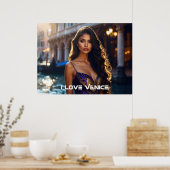 Venedig - ICH LIEBE VENEDIG Poster (Küche)