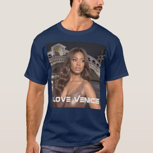 VENEDIG - ICH LIEBE VENEDIG T-Shirt (Vorderseite)