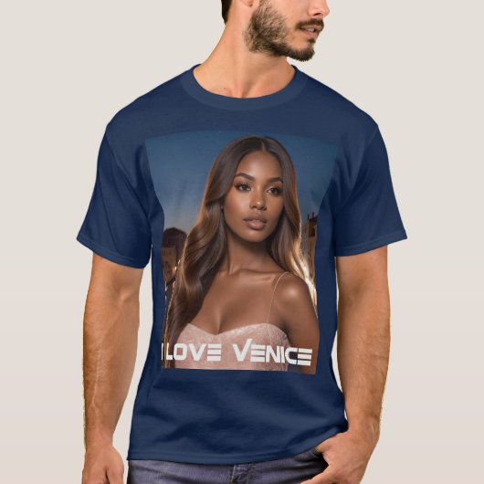 Venedig - ICH LIEBE VENEDIG T-Shirt (Vorderseite)