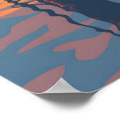 Venedig-Illustration Poster (Ecke)