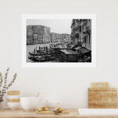 Venedig in B&W Poster (Küche)
