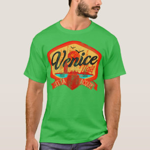 Venedig Italien Abzeichen Etikett vintage abgenutz T-Shirt