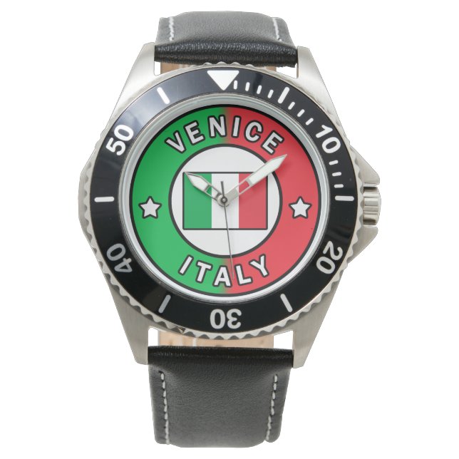Venedig Italien Armbanduhr (Vorderseite)