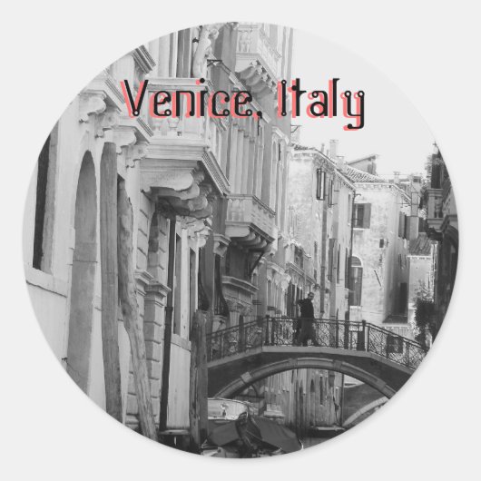 Venedig, Italien Aufkleber (Vorderseite)