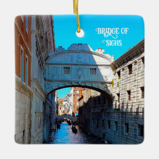 Venedig Italien Bridge of Sighting Canal Travel Keramikornament