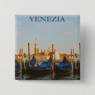 Venedig Italien Button