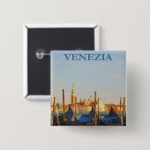 Venedig Italien Button (Vorne & Hinten)