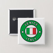 Venedig Italien Button (Vorne & Hinten)