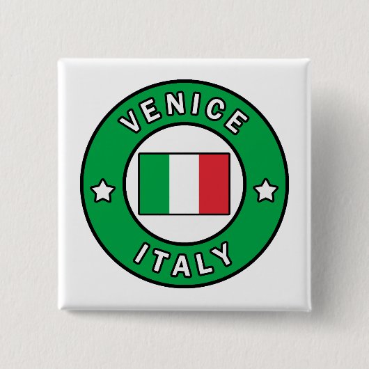 Venedig Italien Button (Vorderseite)