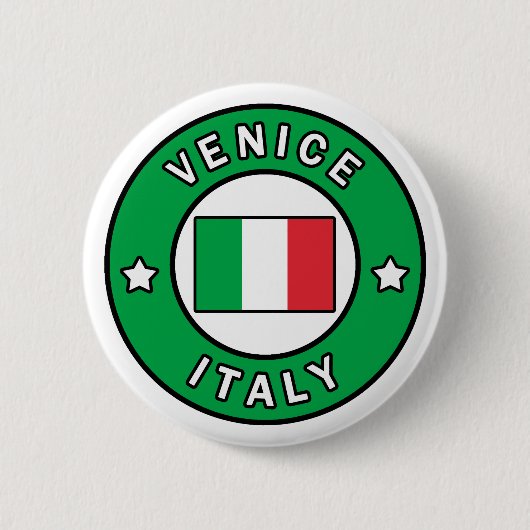 Venedig Italien Button (Vorderseite)