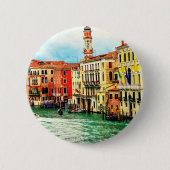 Venedig - Italien Button (Vorderseite)
