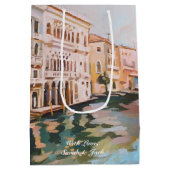 Venedig, Italien | Ca' d'Oro Palace Mittlere Geschenktüte (Rückseite)