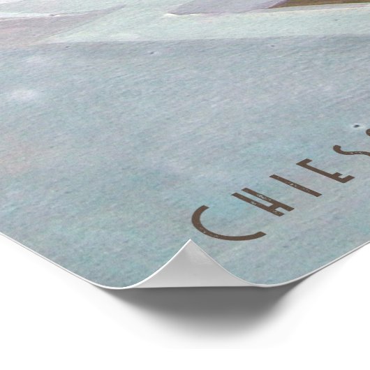 Venedig, Italien | Campo San Barnaba Poster (Ecke)