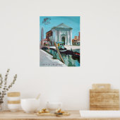 Venedig, Italien | Campo San Barnaba Poster (Küche)