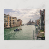 Venedig-Italien-Canal Postkarte (Vorderseite)