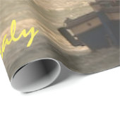 Venedig-Italien-Canal Vintag Geschenkpapier (Rolleneckpunkt)