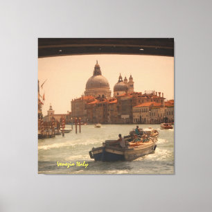 Venedig-Italien-Canal Vintag Leinwanddruck