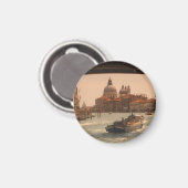 Venedig-Italien-Canal Vintag Magnet (Vorderseite/Rückseite)