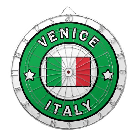 Venedig Italien Dartscheibe (vorne)