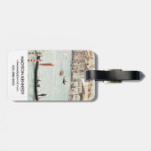 Venedig, Italien | das Canal Grande Gepäckanhänger (Rückseite horizontal)