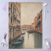 Venedig Italien Decoupage Seidenpapier (Basteln)