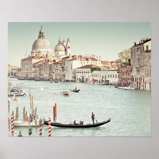 Venedig, Italien | Der Canal Grande Poster (Vorne)