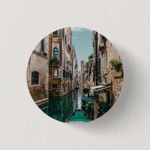 Venedig Italien Die florierende Stadt Button