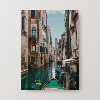 Venedig Italien Die florierende Stadt Button