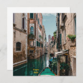 Venedig Italien Die florierende Stadt Einladung (Vorne/Hinten)